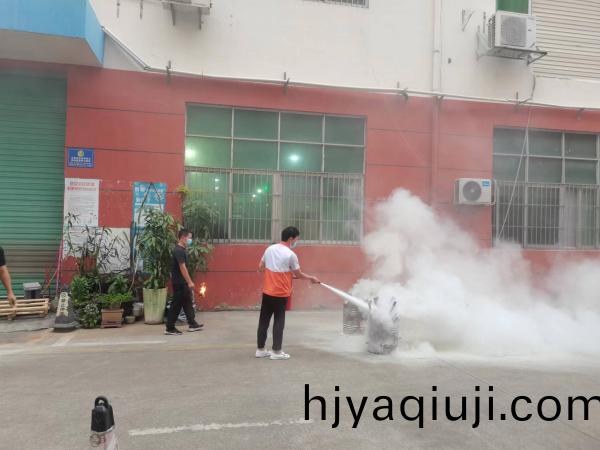 消防縯習擧行中！得人精工聯郃工(gong)業園區全員進行消防縯習