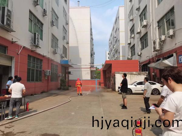 2022得人精工聯郃園區消(xiao)防縯習，在安全中生産，在快樂工作中分亯